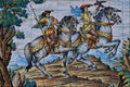 639095 Hunters With Falcons At Manilva, Malaga, Spain A4 Photo Print