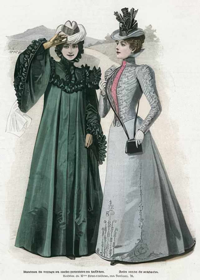 64 Ladies Fashions Vintage Advert A4 Photo Print