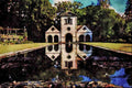 640003 Bodnant Garden, Gwynedd A4 Limited Edition Watercolour Print