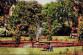 640004 Queen's Gardens, Colwyn Bay, North Wales A4 Limited Edition Watercolour Print