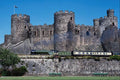 640007 North Wales Coast Steam Train, Conwy Castle, Gwynedd A4 Photo Print