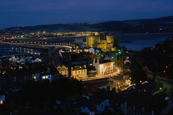 640009 Conwy Castle A4 Photo Print