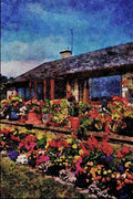 640017 Plas Devon, Holt Wrexham A4 Limited Edition Watercolour Print