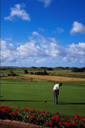 640018 Ashburnham Golf Course, Pembrey, Llanelli A4 Photo Print