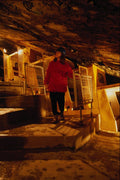 640031 Underground Cable Car, Llechwedd Slate Caverns A4 Photo Print