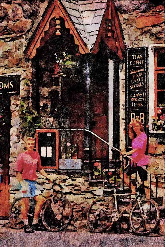 640054 Beddgelert, Snowdonia A4 Limited Edition Watercolour Print