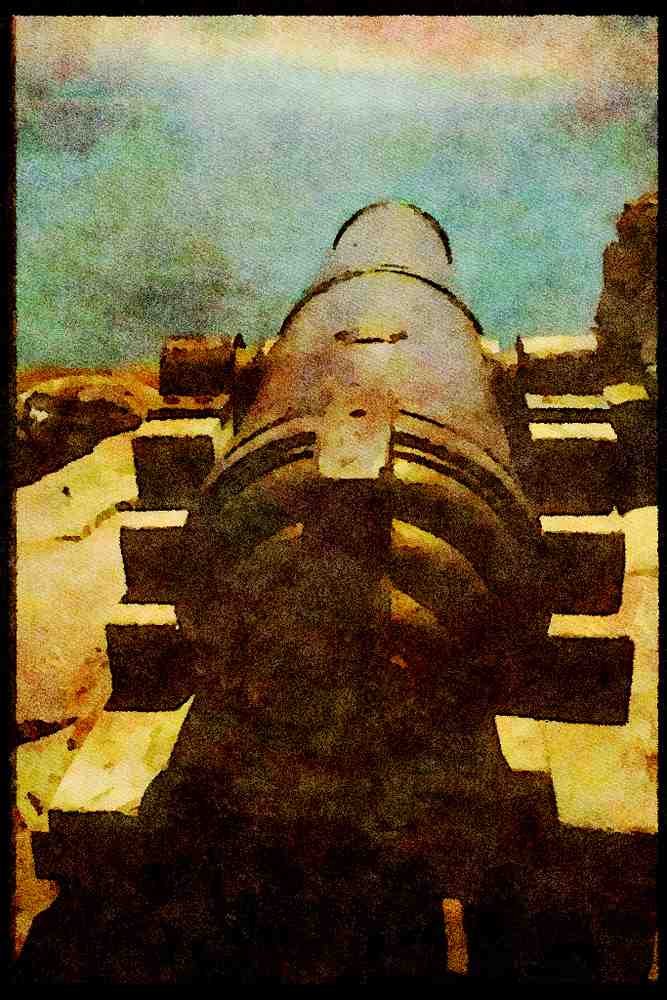640065 Cannon, Cilccieth Castle A4 Limited Edition Watercolour Print