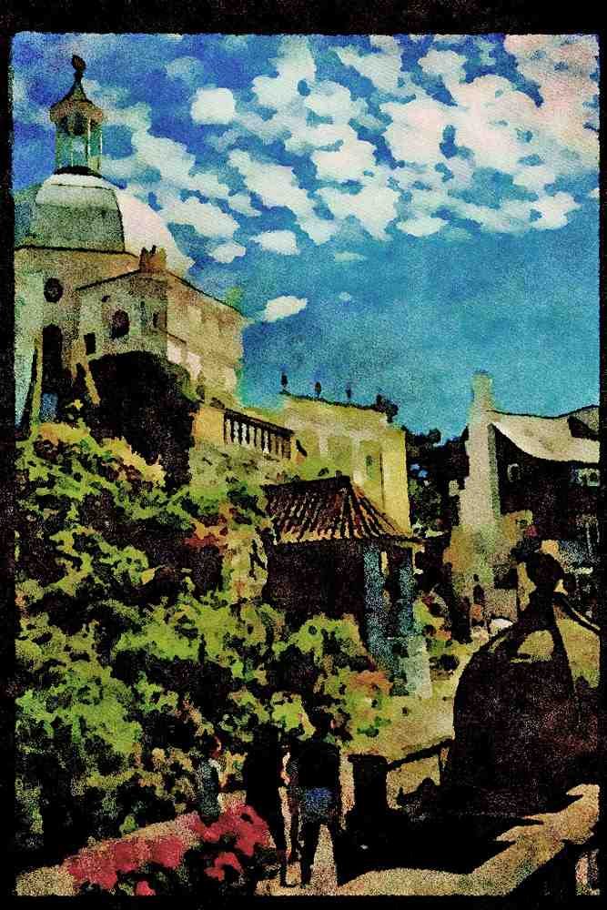 640068 Portmeirion A4 Limited Edition Watercolour Print