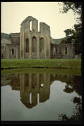 640070 Valle Crucis Abbey A4 Photo Print