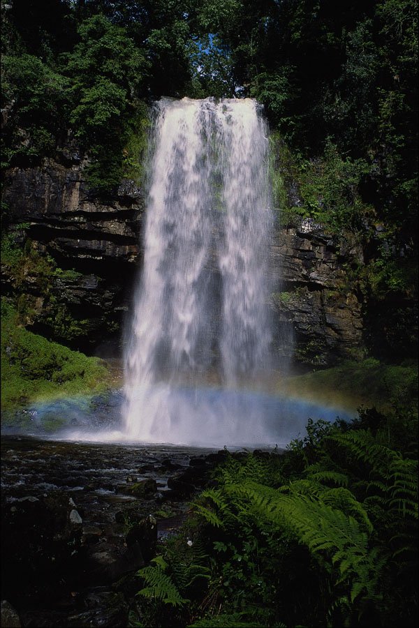 640076 Henfhyd Falls A4 Photo Print