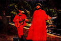 640083 Russian Musicians (Eisteddfod Week), Llangollen A4 Limited Edition Watercolour Print