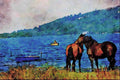 640090 Llanberis A4 Limited Edition Watercolour Print