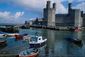 640091 Caenarfon Castle A4 Photo Print
