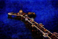 640097 Pier In Llandudno A4 Limited Edition Watercolour Print
