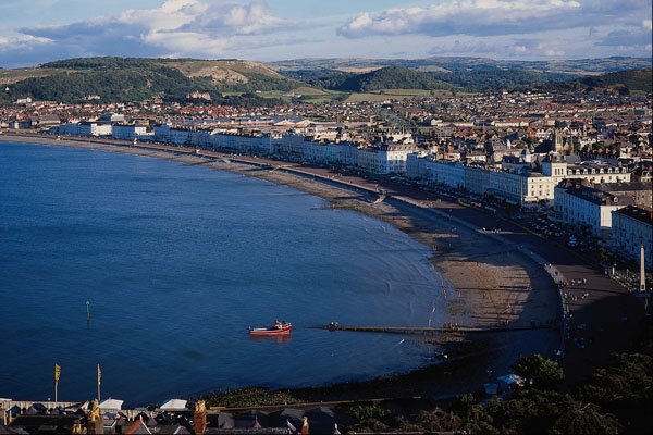640098 North Shore, Llandudno A4 Photo Print