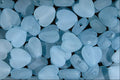 642001 Blue Hearts A4 Photo Print