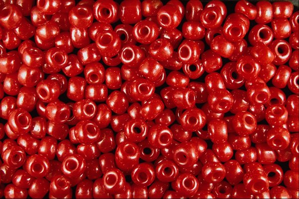 642043 Red Glimmers A4 Photo Print