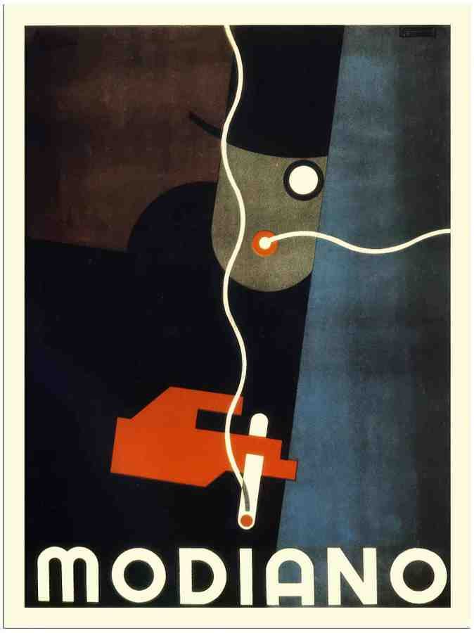 643 1920s cigarette advert modiano robert bereny 2 Vintage Advert A4 Photo Print