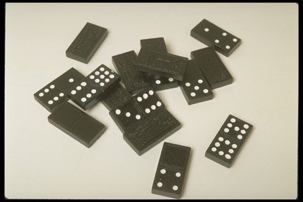 643000 Dominoes A4 Photo Print
