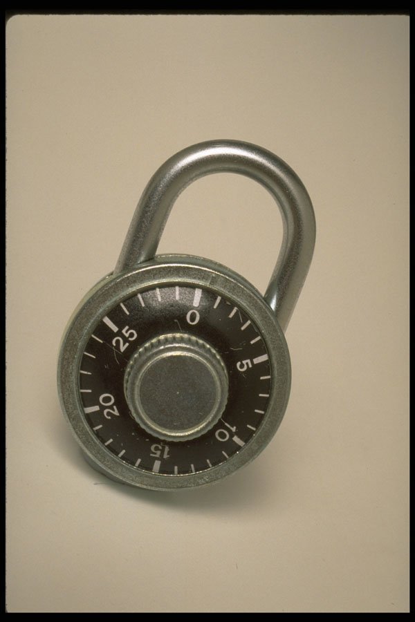 643016 Combination Lock A4 Photo Print