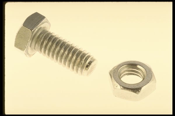643024 Nut And Bolt A4 Photo Print
