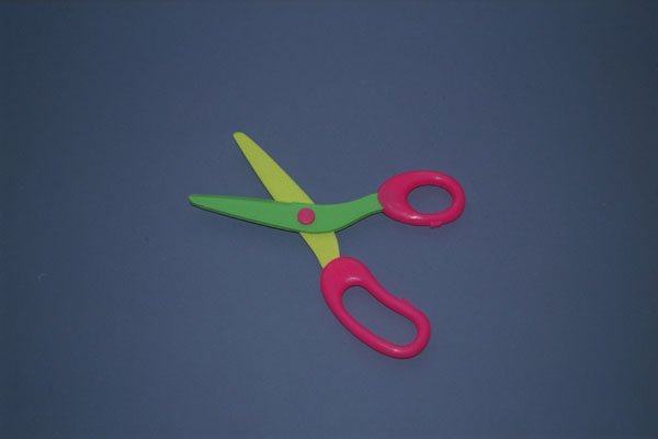 643032 Children's Scissors A4 Photo Print