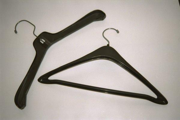 643038 Black Hangers A4 Photo Print