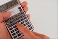 643056 Hand held Calculator A4 Photo Print