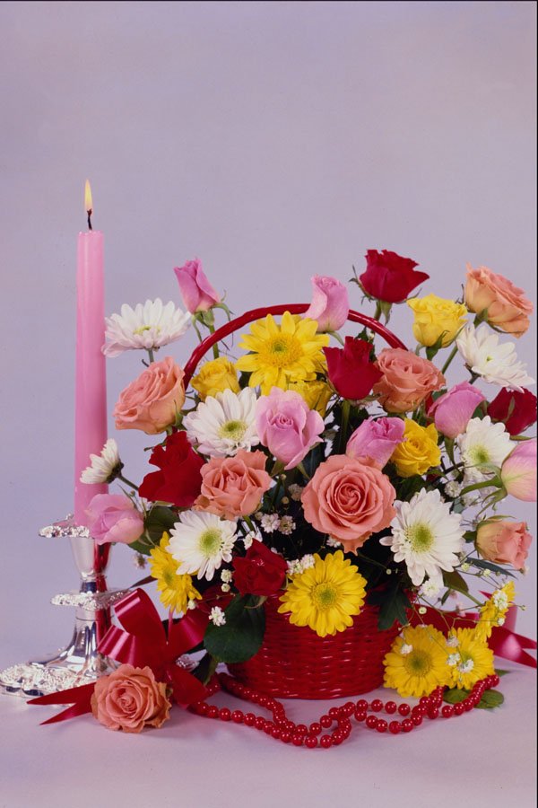 643060 Floral Still Life A4 Photo Print
