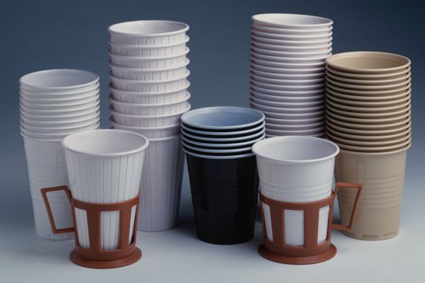 643067 Various Plastic Drinking Cups A4 Photo Print