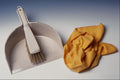 643069 Dustpan, Brush And Duster A4 Photo Print
