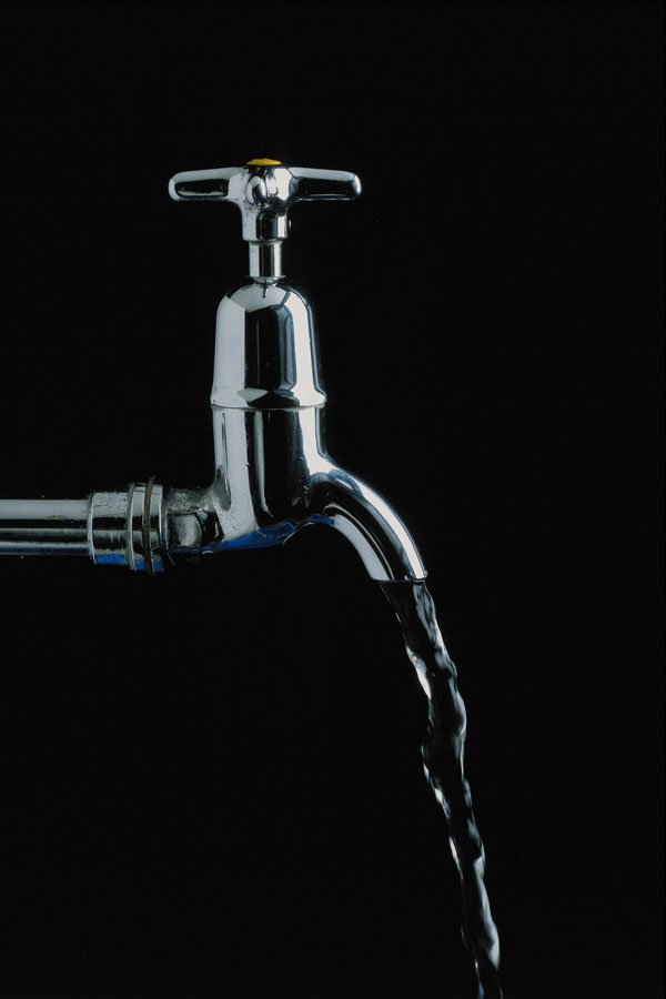 643071 Tap With Running Water A4 Photo Print
