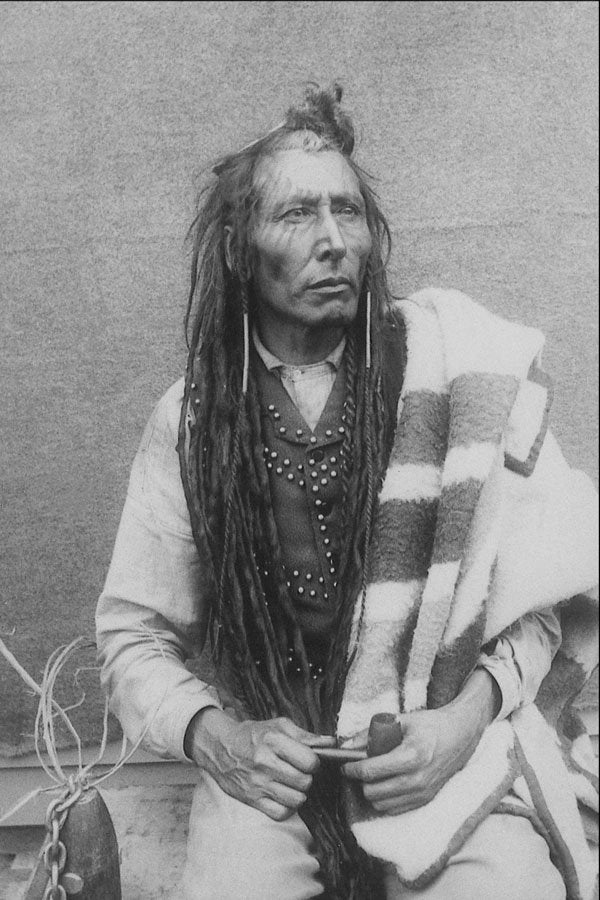 646004 Poundmaker, 1885; Photo O.B. Buell C 1875 A4 Photo Print