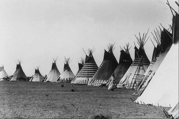 646044 Blackfoot, C.1910; Photo A. Rafton Canning Pa 29765 A4 Photo Print