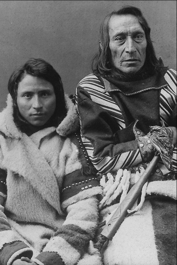646058 Bobtail, Cree Chief, 1885; Photo O.B. Buell Pa 66537 A4 Photo Print