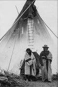 646082 Three Bulls, Blackfoot Leader; Photo C.W. Mathers C 18889 A4 Photo Print