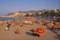 647009 Sitges Beach, Near Barcelona, Spain A4 Photo Print