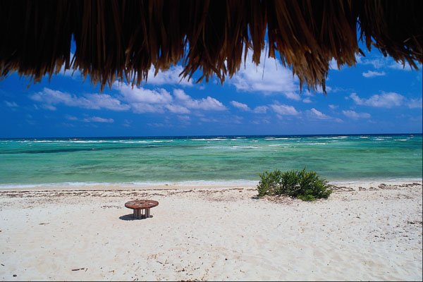 647014 Beach, East Cozumel A4 Photo Print