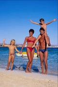 647024 Family On Beach, Aya Napa, Cyprus A4 Photo Print