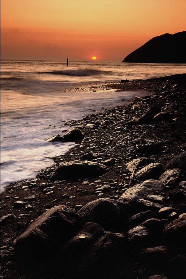 647030 From Beach At Lynmouth, North Devon, England A4 Photo Print