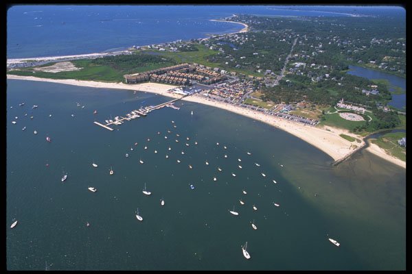 647034 Aeriel Of Hyannis Yacht Club 1992, Hyannis, Massachusettes A4 Photo Print