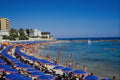 647061 San Remo Beach, Liguria, Italy A4 Photo Print