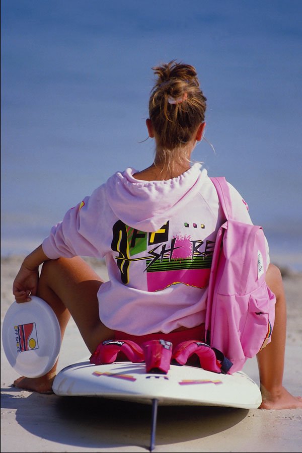 647071 Beach Day A4 Photo Print
