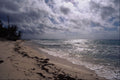 647094 Deserted Beach, New Providence, Nassau, Bahamas A4 Photo Print
