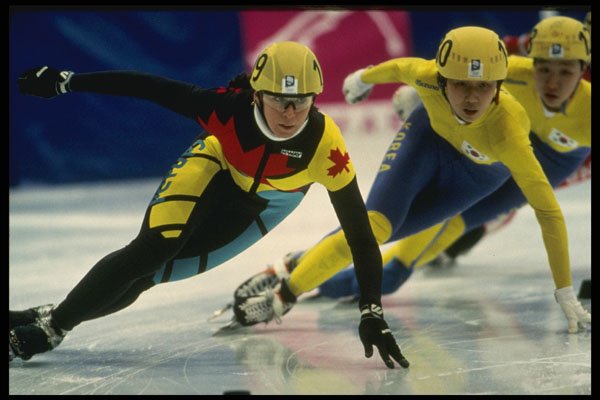 648032 Nathalie Lambert, Canadian Short Track Speed Skater A4 Photo Print