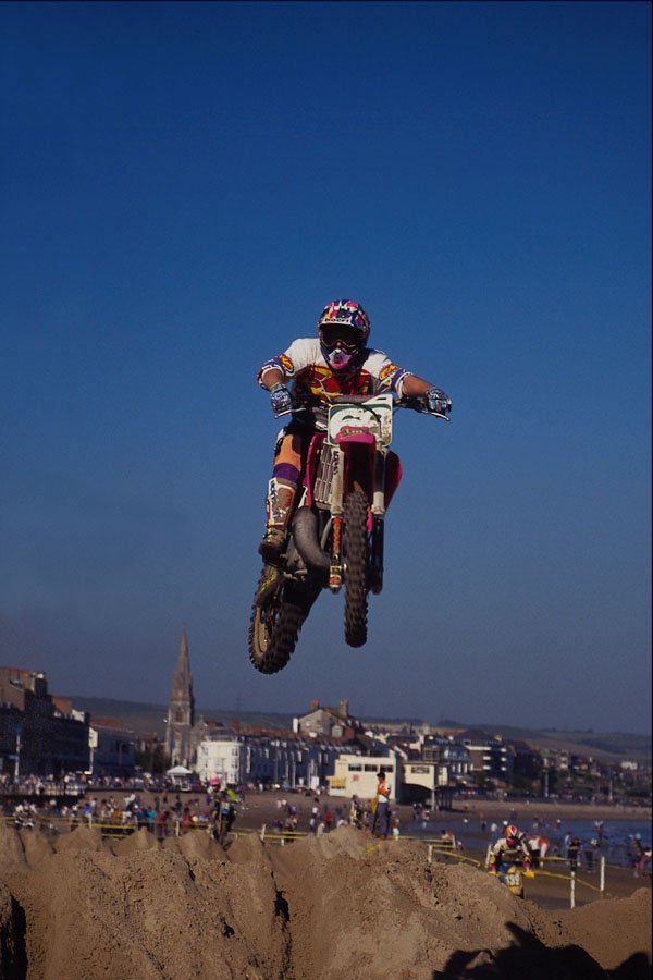 648082 Motocross, Weymouth Beach A4 Photo Print