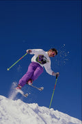 648085 Ski Action, Tignes, France A4 Photo Print