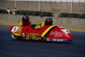 648098 Action, Motorcycle And Sidecar A4 Photo Print
