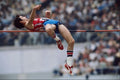 649014 Track And Field, Men's High Jump A4 Photo Print