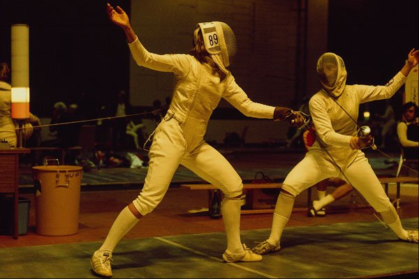 649019 Fencing, Women's Foil A4 Photo Print